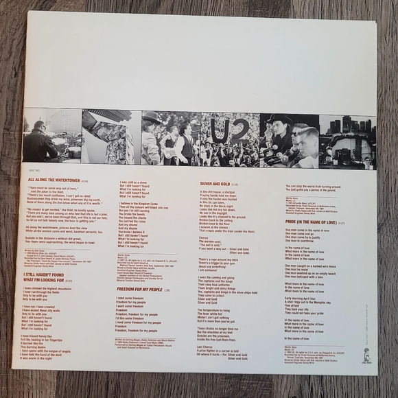 Rattle and Hum Vinyl U2 - Picture 6 of 11